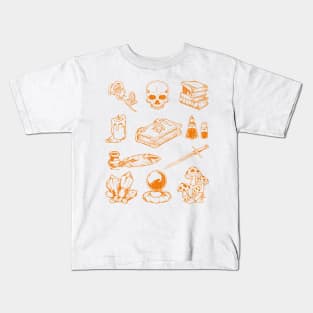 For witches - Aestethic Witchcore Kids T-Shirt